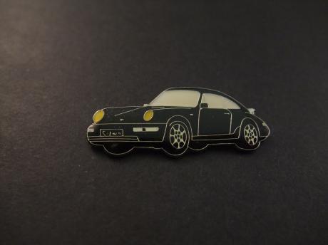 Porsche 911 sportwagen zwart